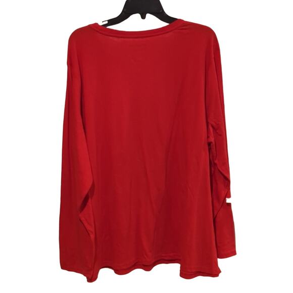 Jammies for Families PJ/Lounge Top, Tree Design, NWT, 2X - Picture 3 of 4